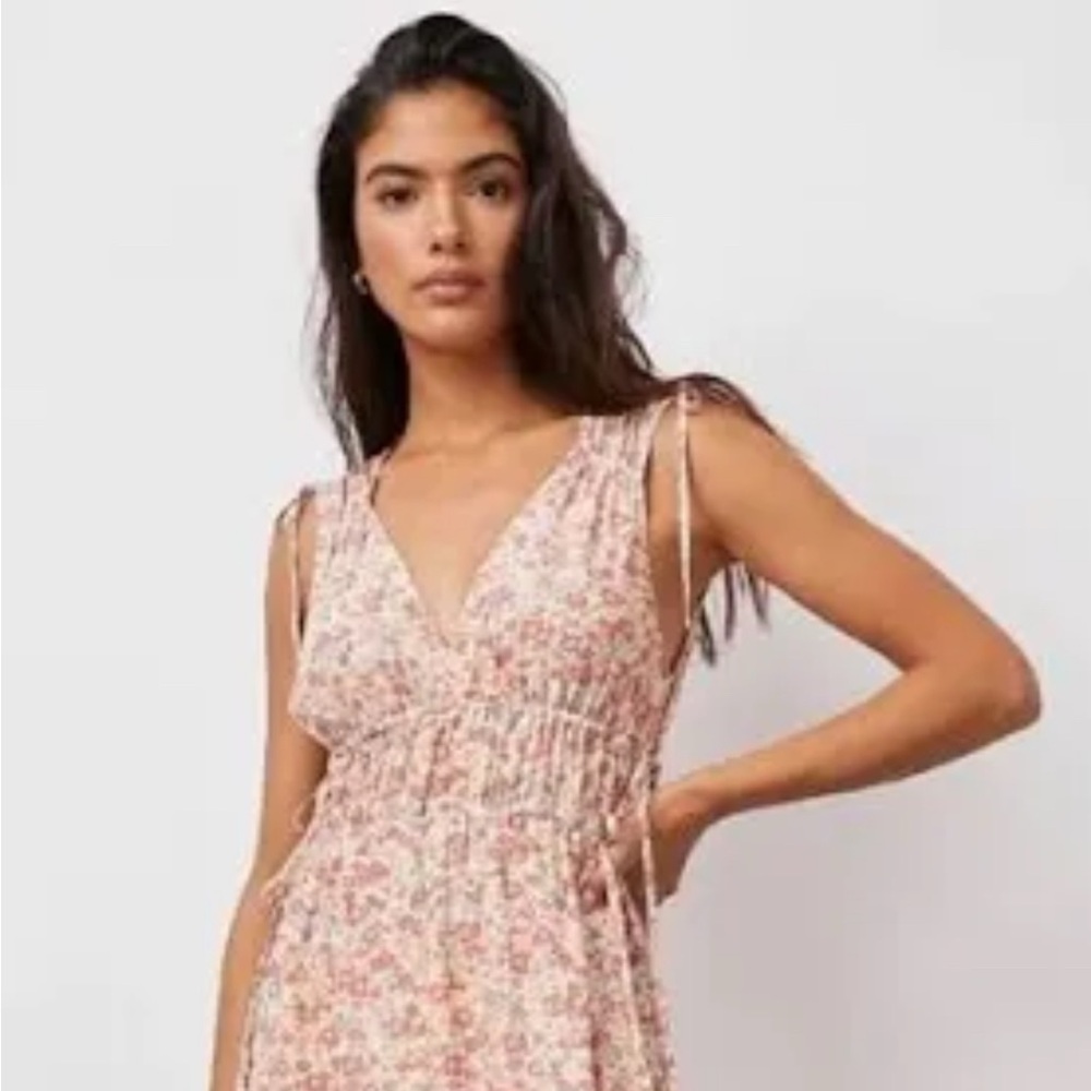 Rails Women’s Constantine Multi Wildflower Sleeveless Midi Dress Size XS